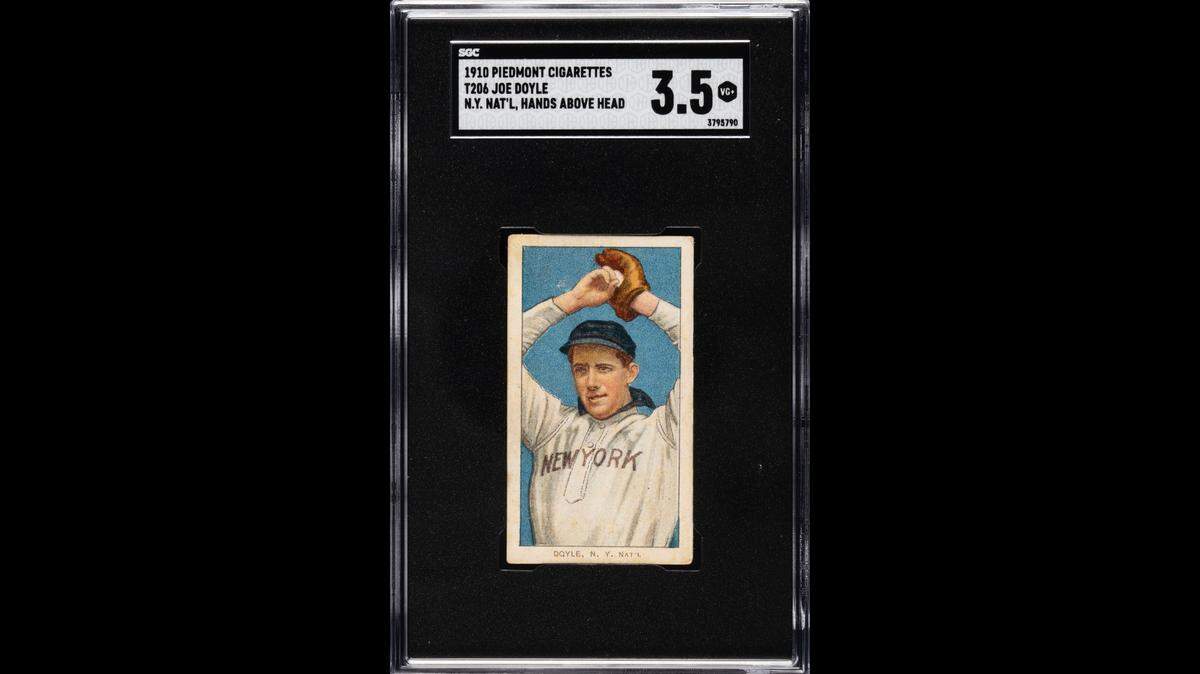 Charlotte NC family had rare undiscovered 1910 baseball card